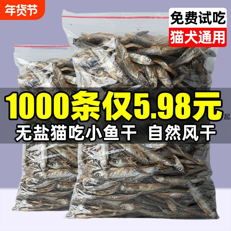小鱼干猫咪零食无盐风干小河鱼干幼猫磨牙发腮满籽多春鱼冻干零食,宠物/宠物食品及用品,猫风干零食/肉干/鱼干,淘宝优惠券,粉丝福利购,淘宝优惠卷