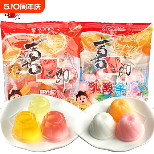 喜之郎什锦乳酸果冻休闲零食