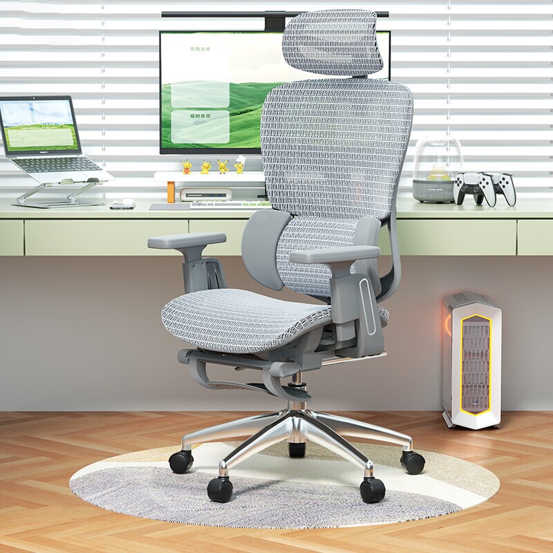 人体工学椅子护腰电脑椅家用舒适久坐电竞椅子男生可躺办公室座椅