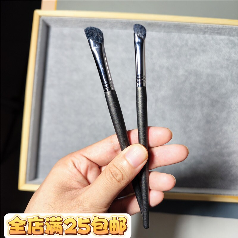 瑶忘川思凡系列羊毛镰刀鼻影刷侧影刷修容刷沧州动物毛化妆刷S04