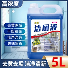 名第直供大桶10斤洁厕液洁厕灵瓷砖卫生间马桶柠檬清香宾馆家强力