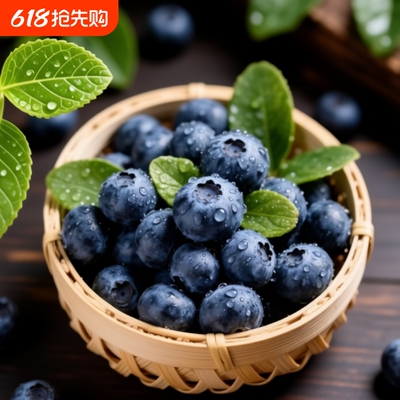 顺丰秘鲁蓝莓新鲜特大果当季高端水果孕妇宝宝包邮一整箱小果地方