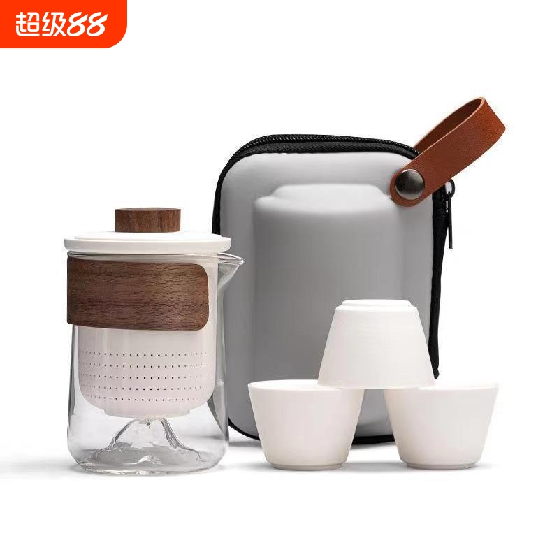 玻璃陶瓷便携茶具|104人收藏