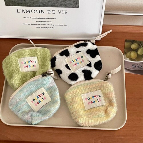 毛绒迷你零钱包|超1000次加购