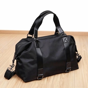 新款单肩商务旅行包手提短途出差手提包大容量行李包运动防水健身