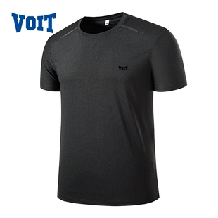 大美优选沃特短袖男t恤圆领T运动上衣情侣夏透气户外健身黑色休闲