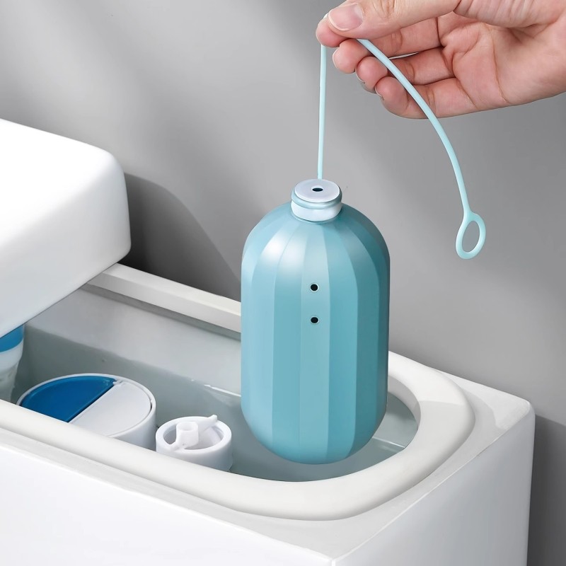 马桶清洁剂厕所除臭神器去异味蓝泡泡洁厕灵宝留香自动清香型