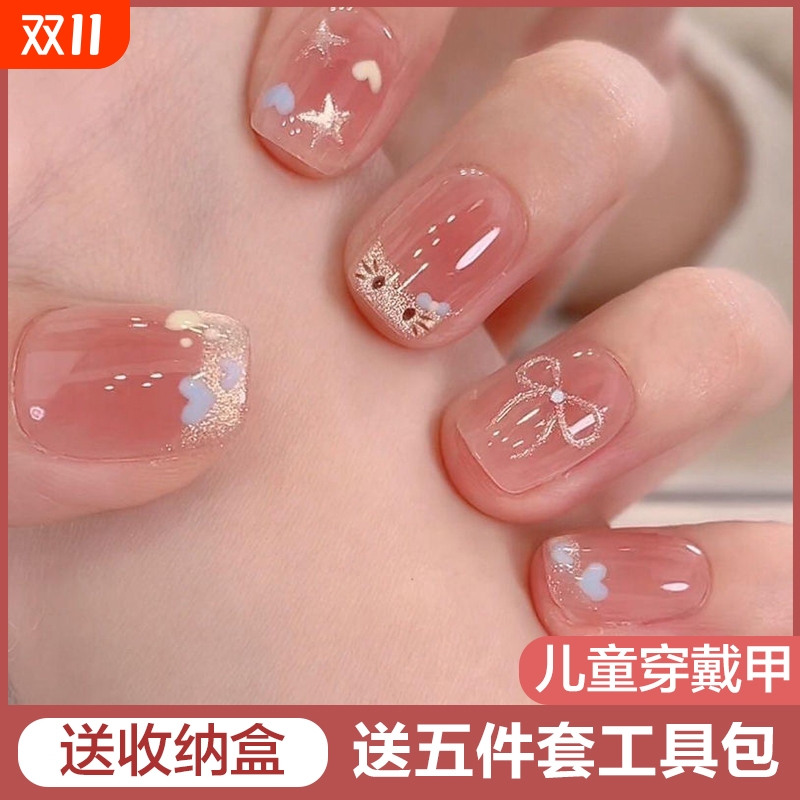 美甲新款高级感立体款短甲片