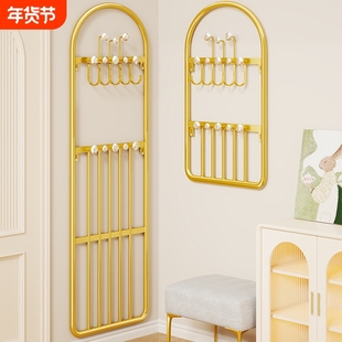 玄关装饰挂钩挂衣架创意墙面入户门壁挂式衣帽架进门钥匙挂架收纳