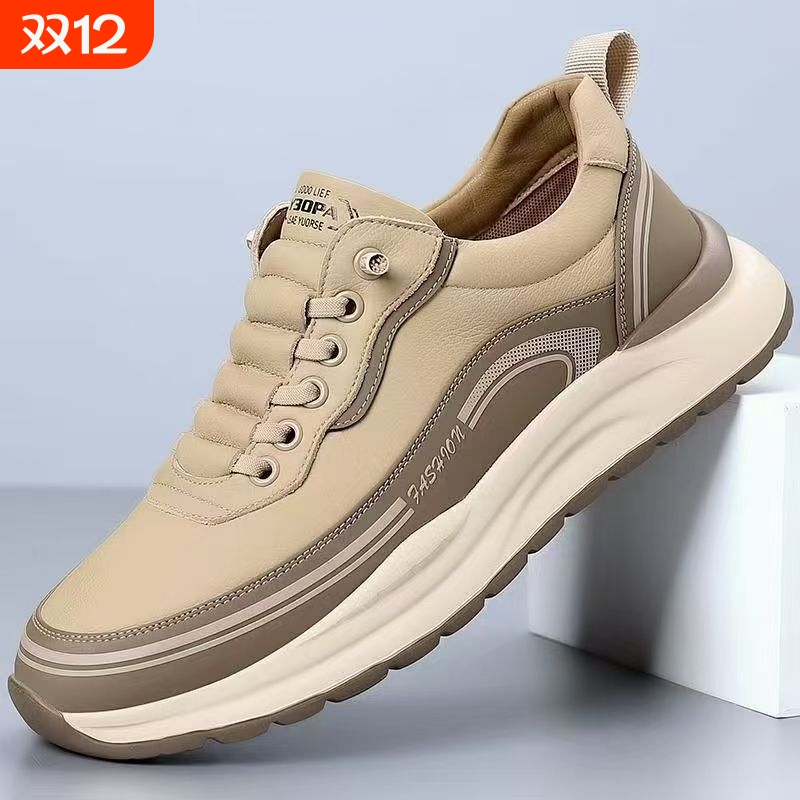 新款2025春秋季情侣板鞋休闲运动鞋潮流软底跑步鞋百搭鞋手工耐磨