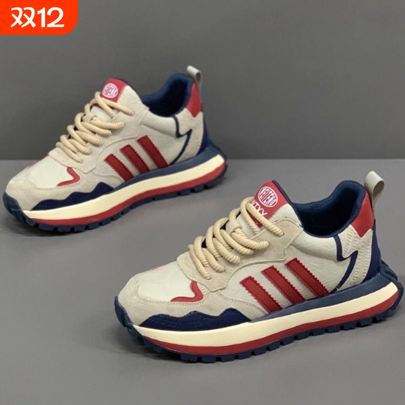 欧货阿甘鞋男2025新款秋季透气运动休闲鞋增高男鞋欧洲站网红潮鞋