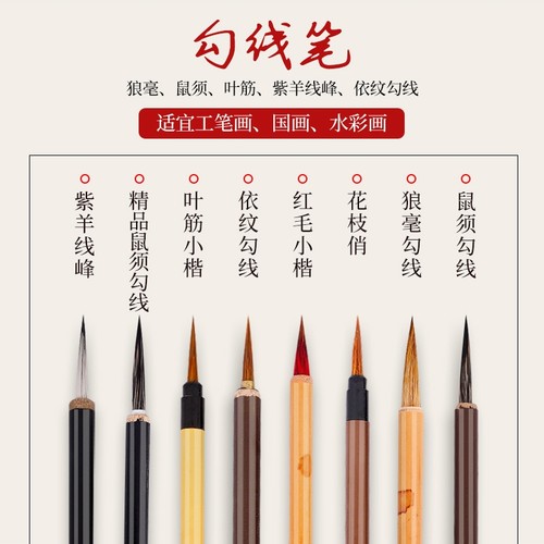 花枝俏工笔画套装|超1.1万次加购