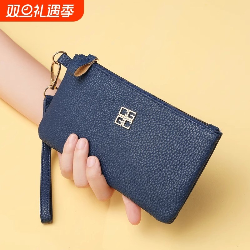 手拿包长款2026年新款女士大容量简约时尚手提包手机证件零钱