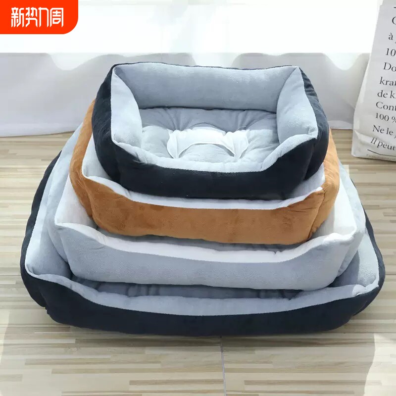 猫窝狗窝加厚大型犬保暖毛绒冬季宠物窝狗床狗垫可拆洗小型犬耐咬