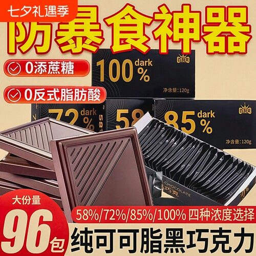【已帮10W+成功減肥】黑巧克力