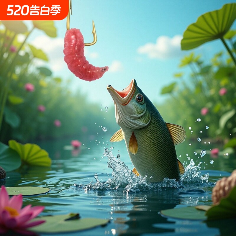 红蛆虫鲜活体苍蝇幼虫秋冬季野钓鲫鱼饵料肉蛆活蛆牙子冰钓饵虫饵