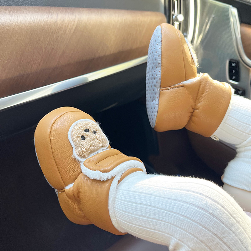 婴儿加绒保暖步前鞋|千人加购