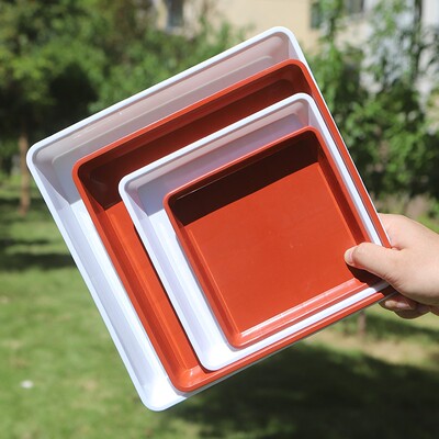 加厚正方形树脂托盘|千人加购