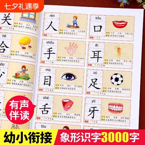 星童官有声伴读识字大王3000字
