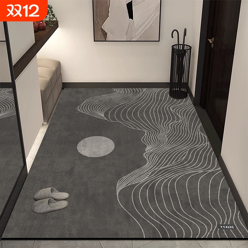 硅藻泥入户地垫防滑吸水抗污耐脏