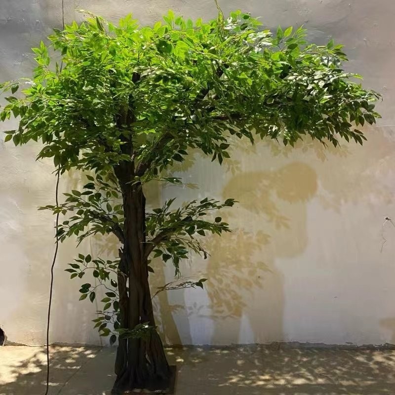 仿真树仿真榕树大型仿真植物酒店许愿树婚庆室内造景田园装饰假树