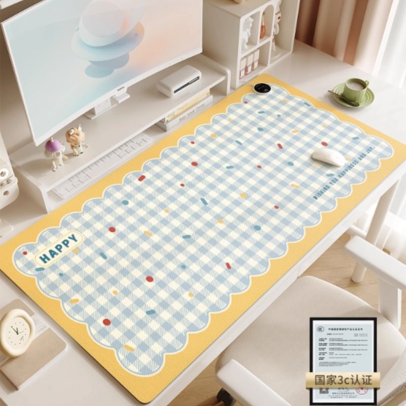 加热鼠标垫冬季办公室电脑桌面加热垫学生写字暖手垫超大发热桌垫