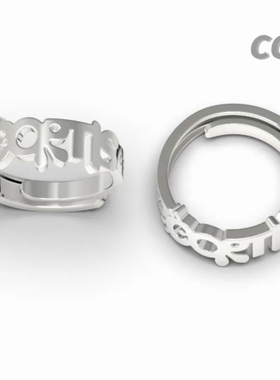 韩国男团CORTIS团戒马丁Martin个性简约时尚百搭指环粉丝应援周边