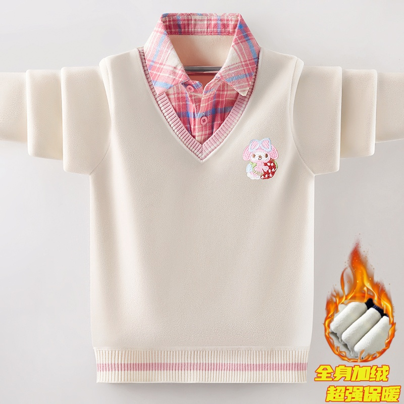 毛衣哆布哆女童可爱春秋冬