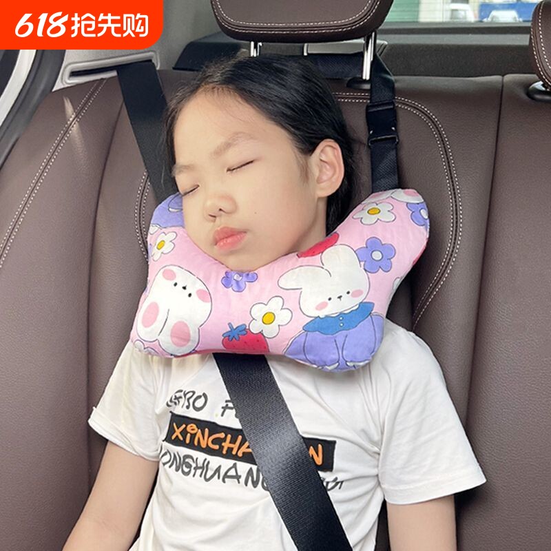 婴儿手推车宝宝儿童u型飞机枕安全座椅枕头护颈枕车通用睡觉枕头