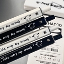 小红书同款 帕恰狗黑色按动中性笔高颜值简约刷题笔0.5子弹头ins黑笔方方笔可爱速干顺滑学生签字笔巨能写黑笔