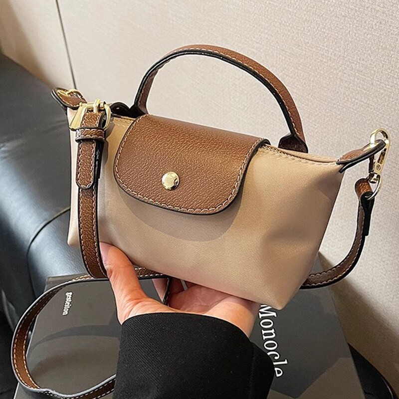 手提包包女2026新款洋气mini手机包高级感尼龙单肩斜挎包手拿