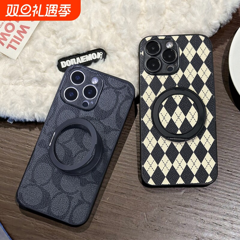 商务旋转支架可防摔手机壳