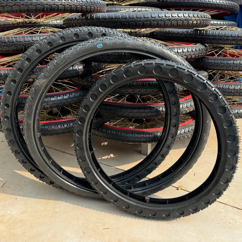 斗车实心胎花斗车实心胎翻斗外胎钢圈手推车外胎充气胎