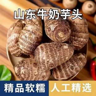 山东牛奶芋艿小芋头3 5斤芋仔新鲜蔬菜香芋毛芋头软糯发货香甜