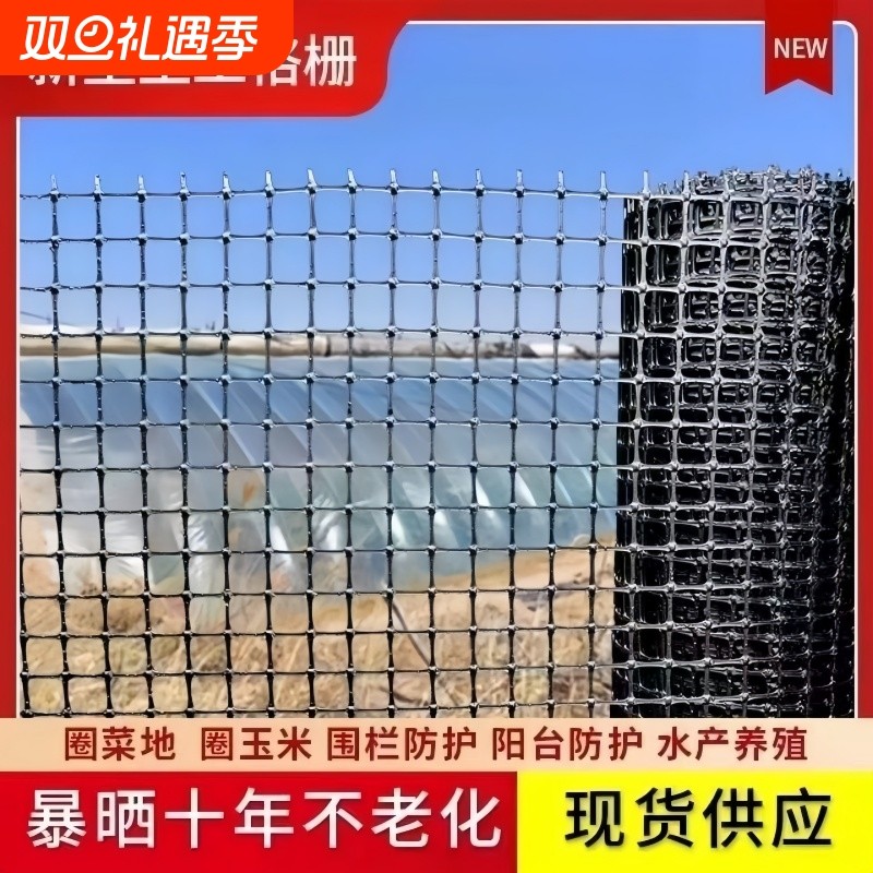 养殖网格栅菜园漏粪脚垫圈防护网户外玉米围栏网养鸡鸭塑料网隔离