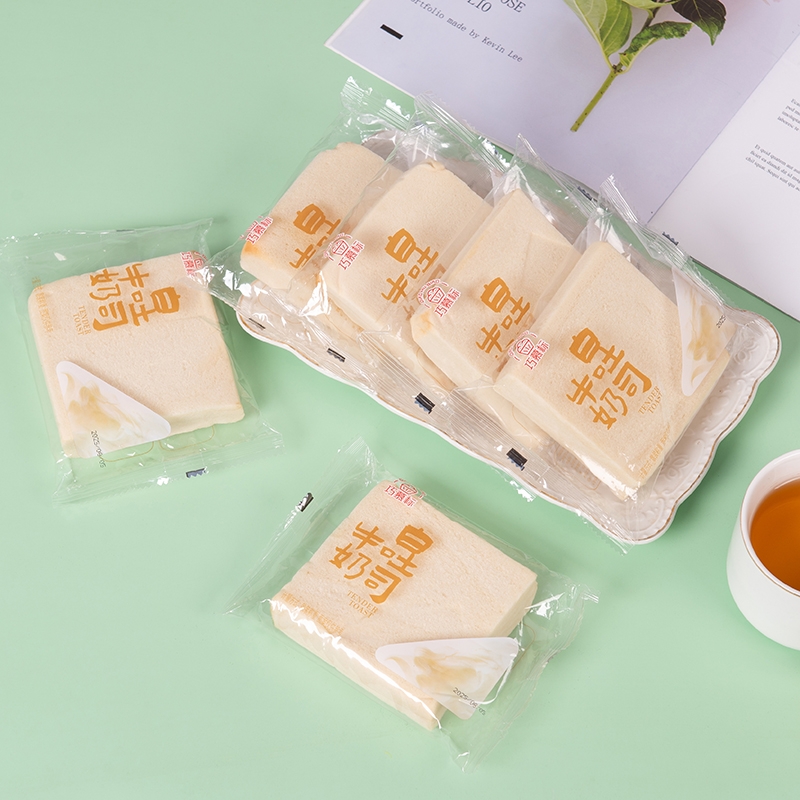 无边吐司牛乳高蛋白厚切手撕面包片整箱代餐营养学生早零健康食品