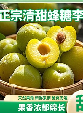 正宗贵州镇宁六马蜂糖李新鲜李子礼盒装脆甜当季水果现摘现发
