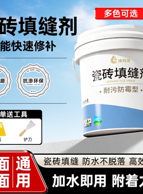 瓷砖填缝剂cg2wa防水防霉地砖美缝专用白水泥基卫生间勾缝隙填充