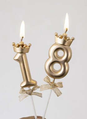 【独立包装】小皇冠生日蜡烛