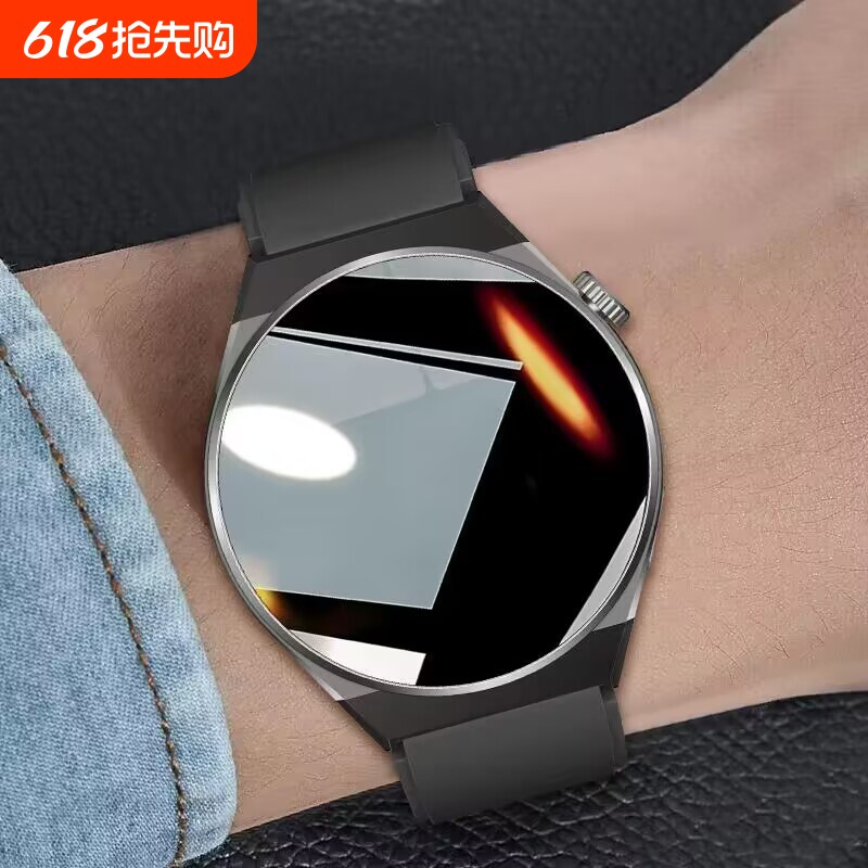 华强北智能手表蓝牙通话跑步健康监测watch4多功能运动手环防电