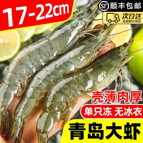 特大青岛大虾鲜活冷冻