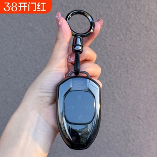 广汽传祺GS8钥匙套影豹影酷GS3透明包传祺ES9保护壳GS4车扣男女士