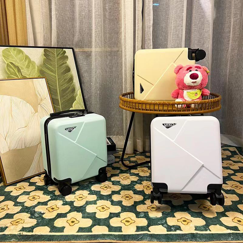 MOJY14寸春秋航空登机箱小型迷你行李箱静音万向轮密码箱拉杆箱
