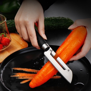 家用不锈钢水果刀削皮器厨房去皮刀剔果刨刀切瓜果刀削皮刀切削器