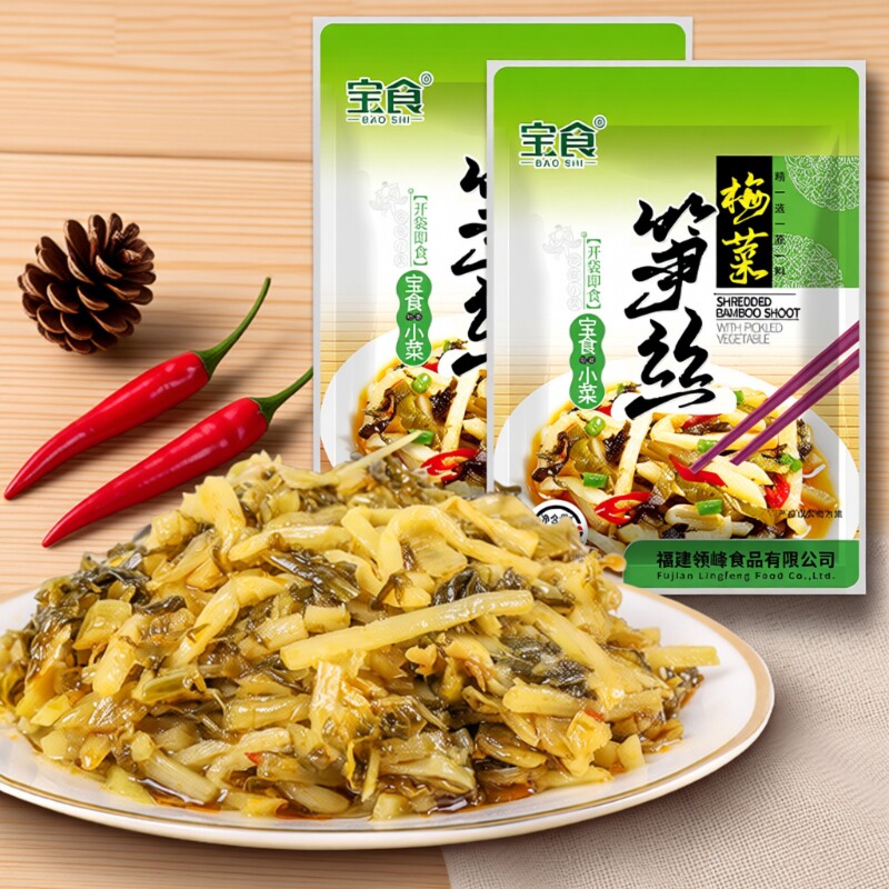 梅菜脆笋丝即食|回头客超2600人图片