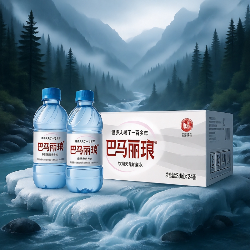 巴马丽琅天然矿泉水350ml*24瓶