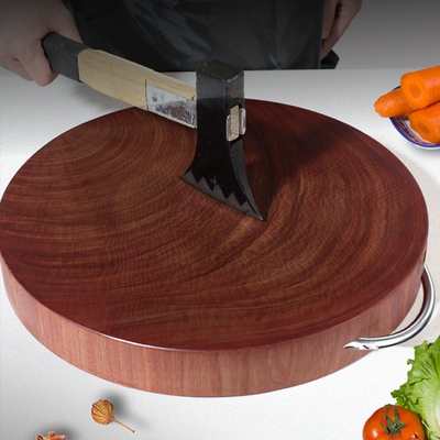 越南正宗黑铁木砧板抗菌防霉家用切菜板实木案板商用加厚菜墩刀板