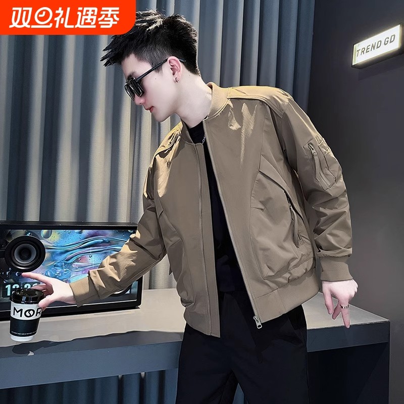 男款春秋季日常外套加绒款