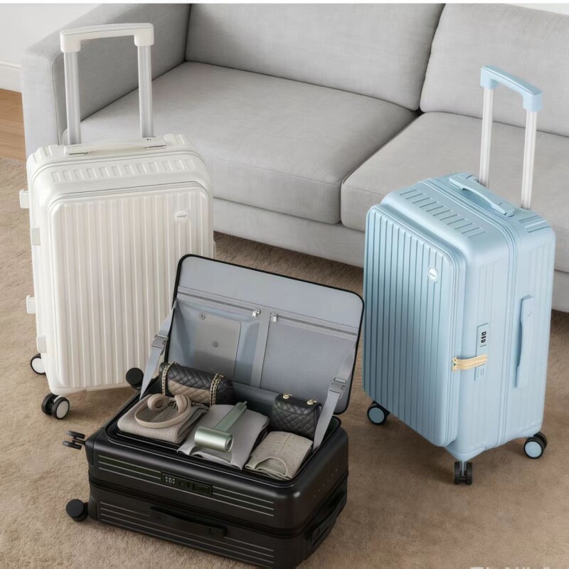 2026新款大容量多用途旅行箱侧开盖方便多功能行李箱密码箱子