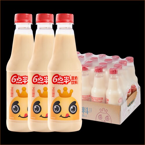 六点半豆奶305ml*24瓶装